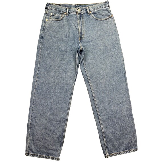 Levis 550 Jeans Mens Tag Size 36x30 Blue Denim‎ Medium StoneWash 2011 Western - Picture 1 of 15